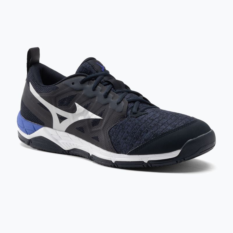 Scarpe da pallavolo da uomo Mizuno Wave Supersonic 2 blu navy V1GA204002