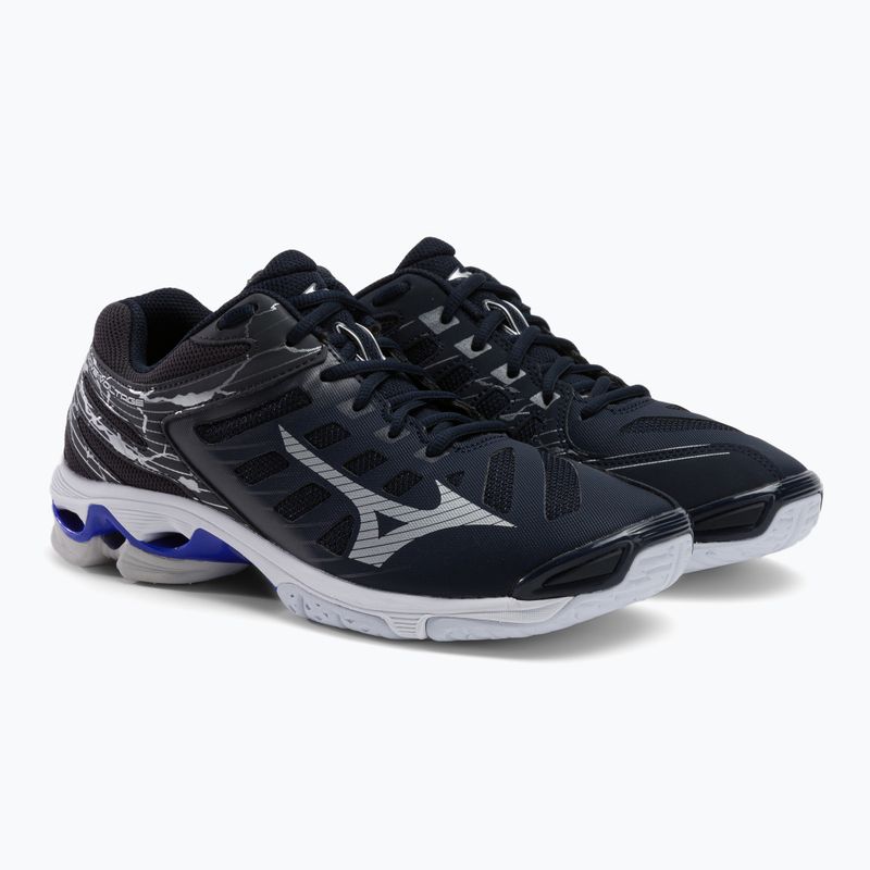 Scarpe da pallavolo da uomo Mizuno Wave Voltage blu navy V1GA216001 5
