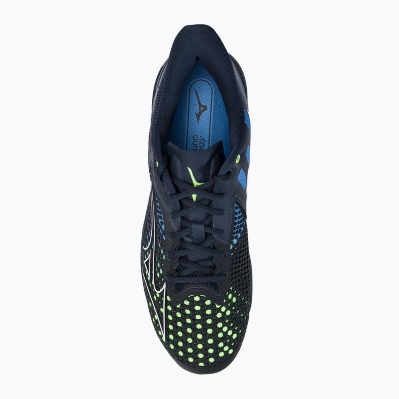 Scarpe da tennis da uomo Mizuno Wave Exceed Tour 5AC blu navy 61GA2270 6