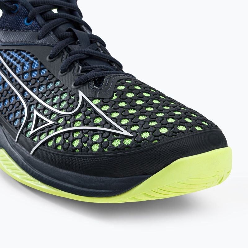 Scarpe da tennis da uomo Mizuno Wave Exceed Tour 5AC blu navy 61GA2270 7