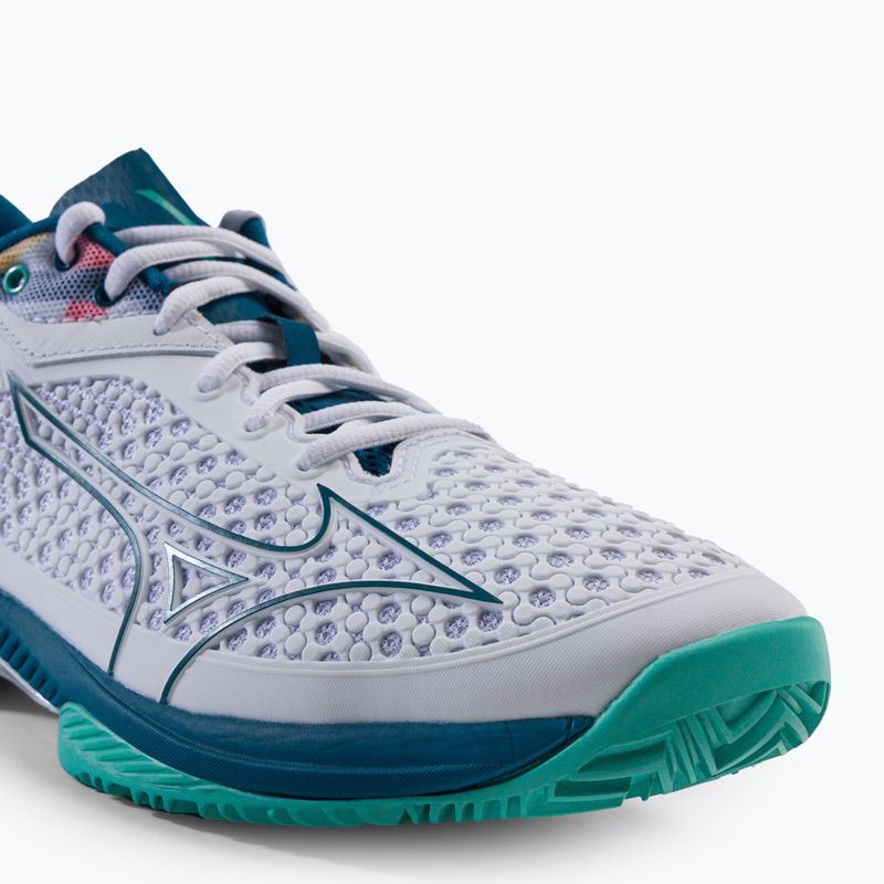 Scarpe da tennis da uomo Mizuno Wave Exceed Tour 5CC bianco 61GC2274 7