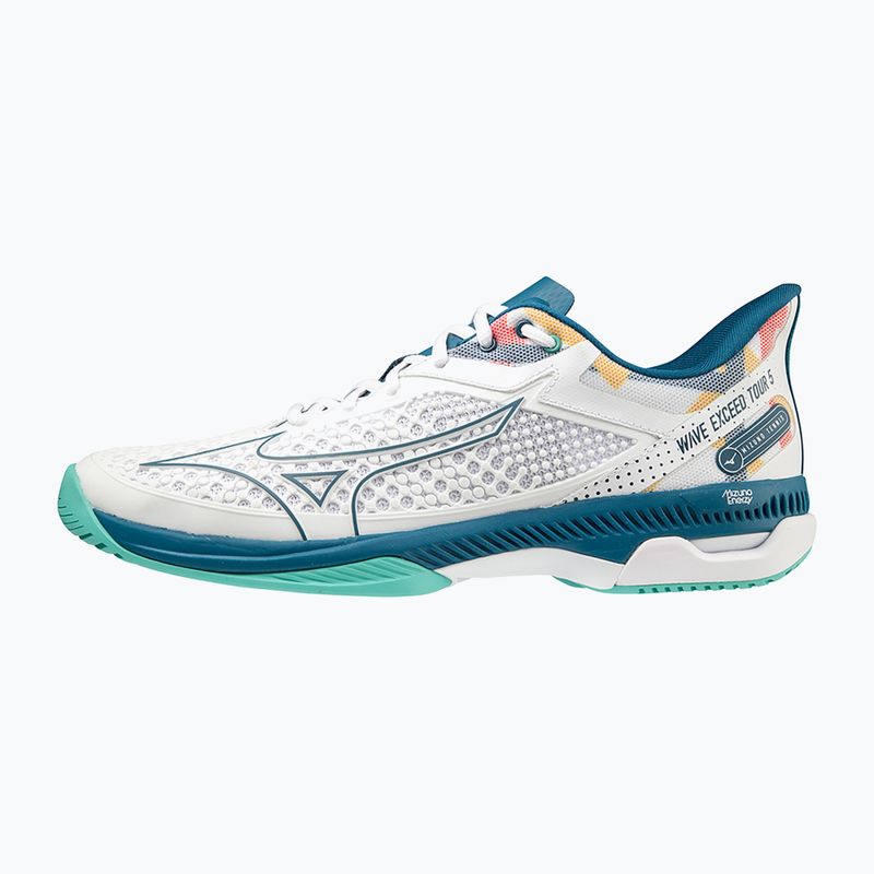 Scarpe da tennis da uomo Mizuno Wave Exceed Tour 5CC bianco 61GC2274 9