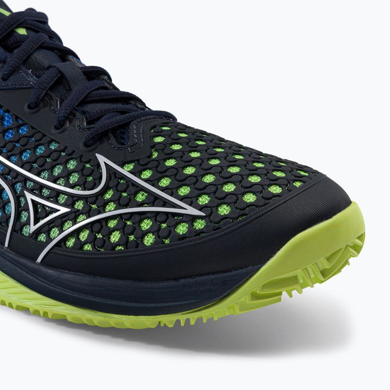 Scarpe da tennis da uomo Mizuno Wave Exceed Tour 5CC blu navy 61GC2274 7