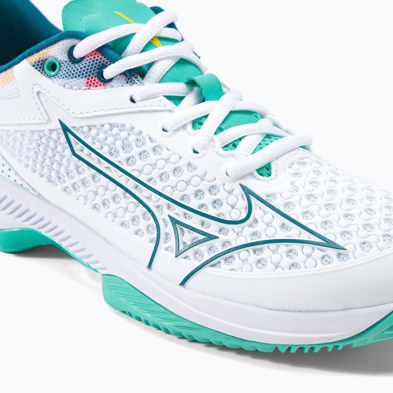 Scarpe da tennis da donna Mizuno Wave Exceed Tour 5CC bianco 61GC2275 7