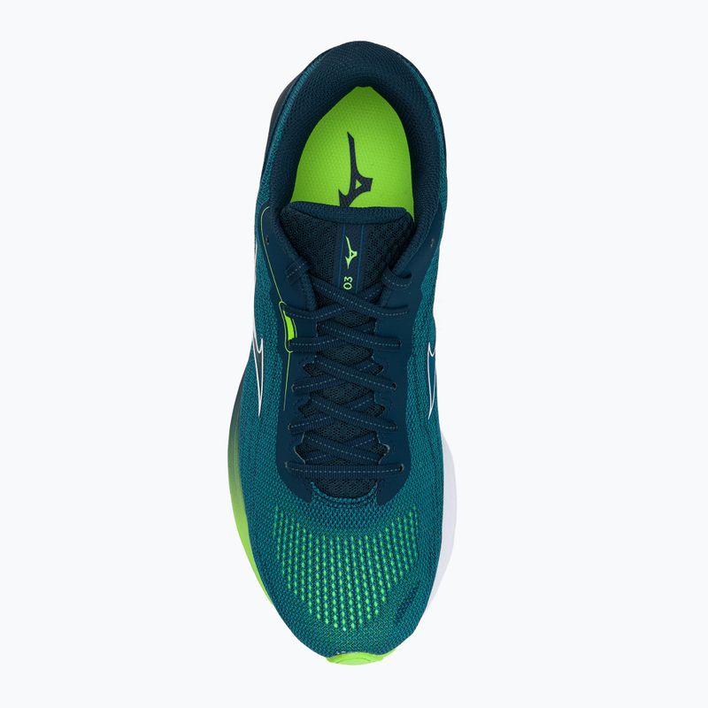 Scarpe da corsa da uomo Mizuno Wave Skyrise 3 blu J1GC220901 7