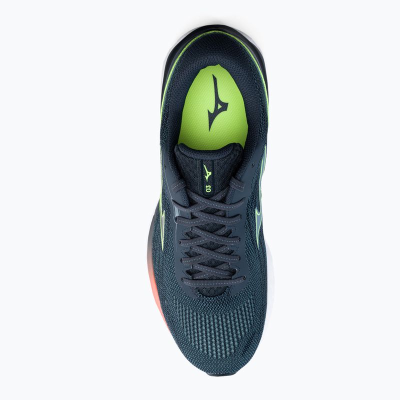 Scarpe da corsa da uomo Mizuno Wave Skyrise 3 nibies J1GC220981 7