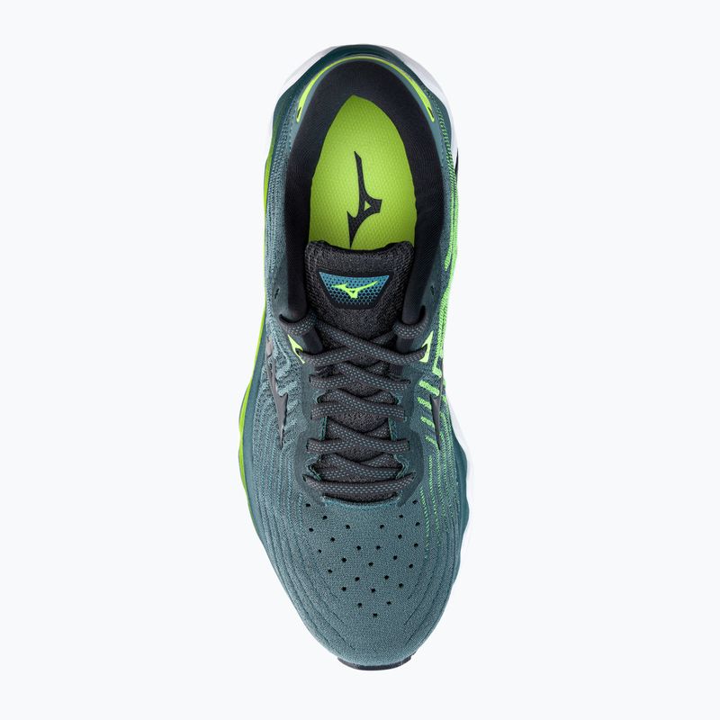 Scarpe da corsa da uomo Mizuno Wave Horizon 6 blu J1GC222615 6