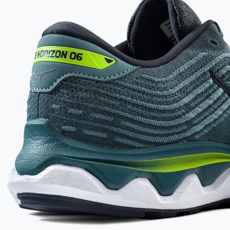 Scarpe da corsa da uomo Mizuno Wave Horizon 6 blu J1GC222615 7