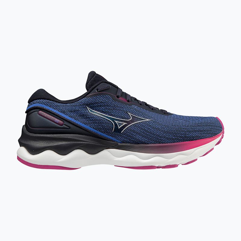 Scarpe da corsa da uomo Mizuno Wave Skyrise 3 blu navy J1GD220904 9