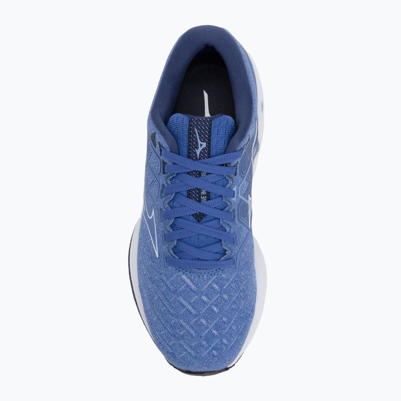 Scarpe da corsa da donna Mizuno Wave Inspire 18 amparo blu/bianco/cobalto profondo 5