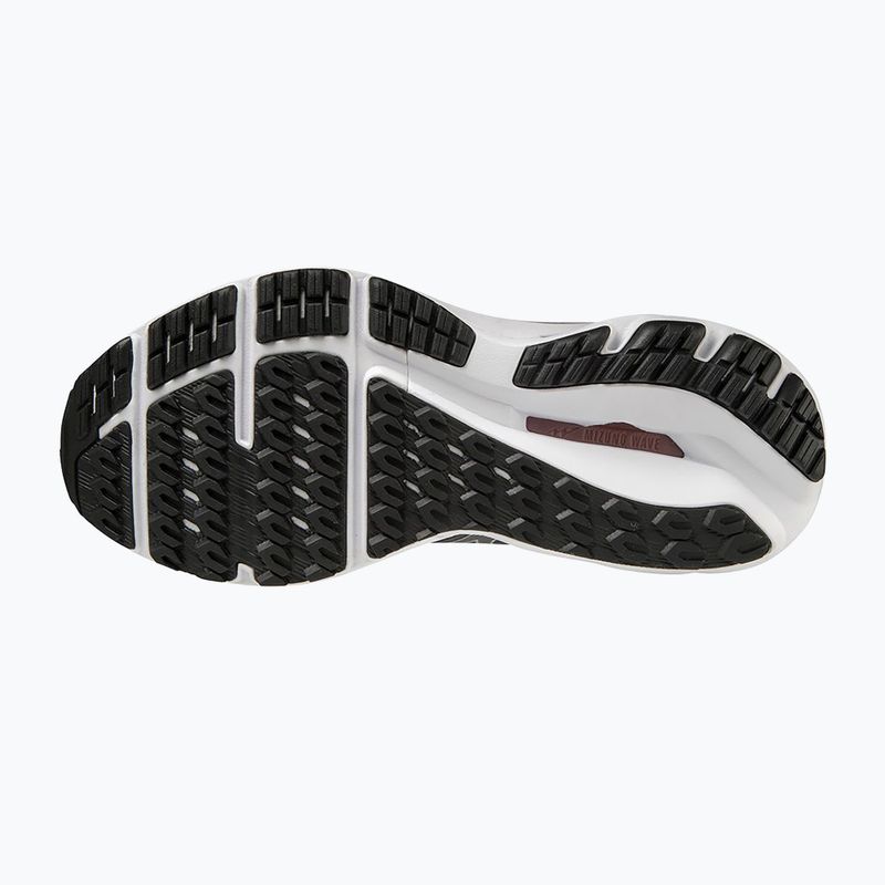 Scarpe da corsa da uomo Mizuno Wave Inspire 18 D nero/argento/ebano 2