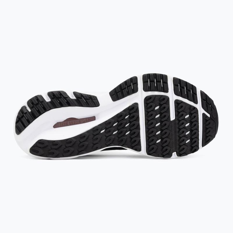 Scarpe da corsa da uomo Mizuno Wave Inspire 18 D nero/argento/ebano 4