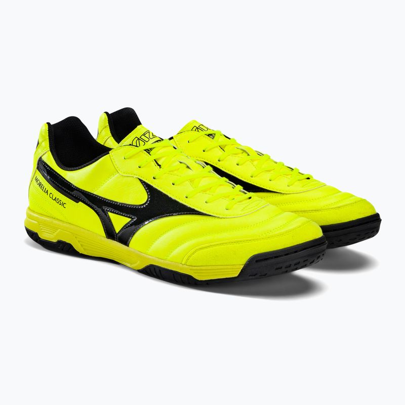 Scarpe da calcio da uomo Mizuno Morelia Sala Classic IN giallo Q1GA220245 3