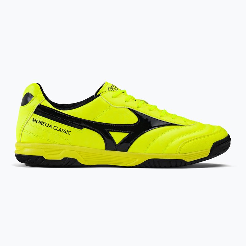 Scarpe da calcio da uomo Mizuno Morelia Sala Classic IN giallo Q1GA220245 4