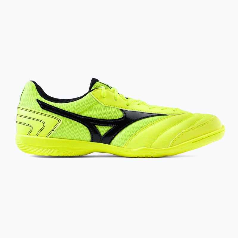 Scarpe da calcio Mizuno Morelia Sala Club IN safety giallo/nero da uomo 2