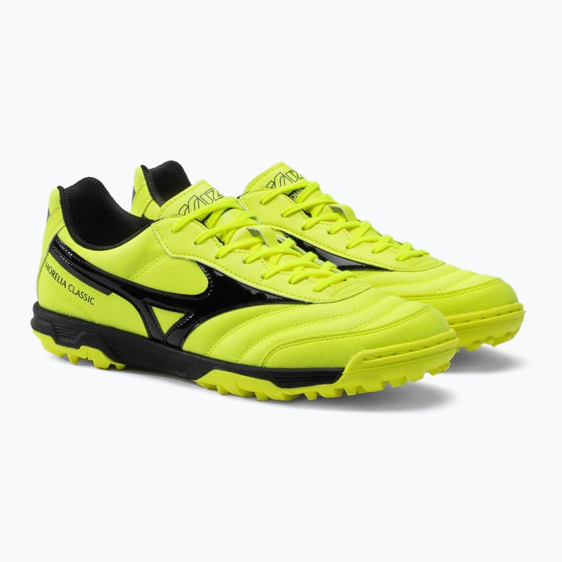 Scarpe da calcio Mizuno Morelia Sala Classic TF sicurezza giallo/nero uomo 5