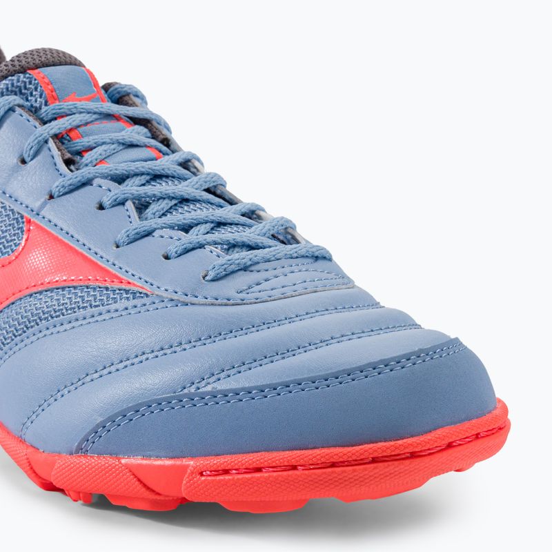 Scarpe da calcio Mizuno Morelia Sala Classic TF uomo blu placido/fiamma di neon 7