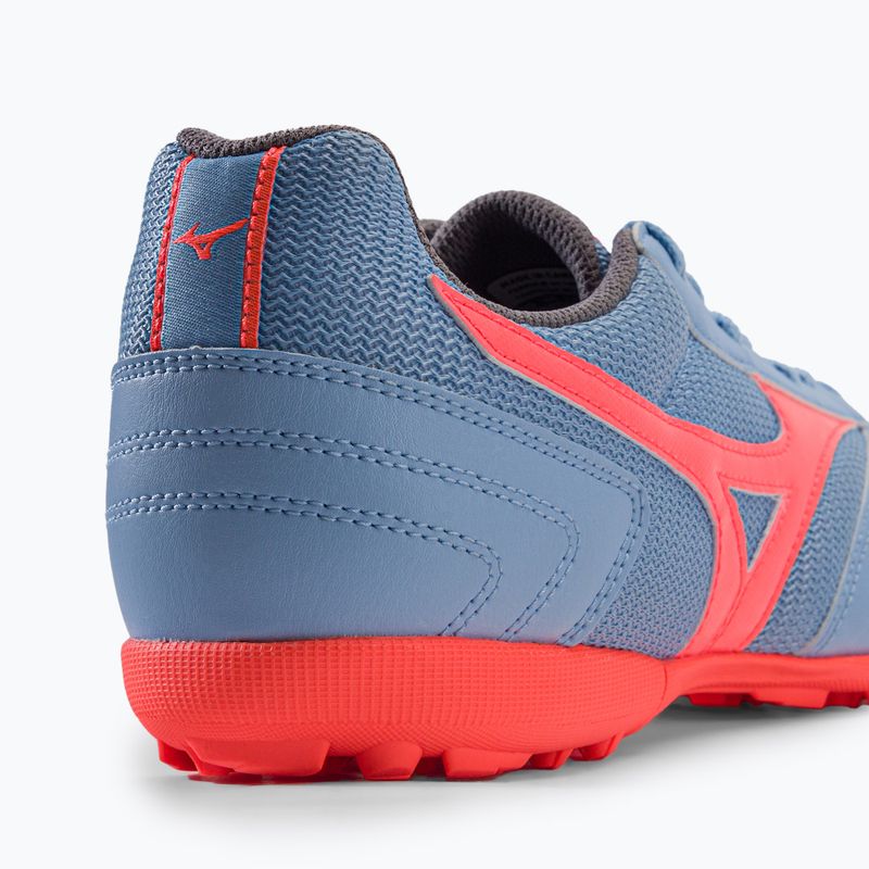Scarpe da calcio Mizuno Morelia Sala Classic TF uomo blu placido/fiamma di neon 9