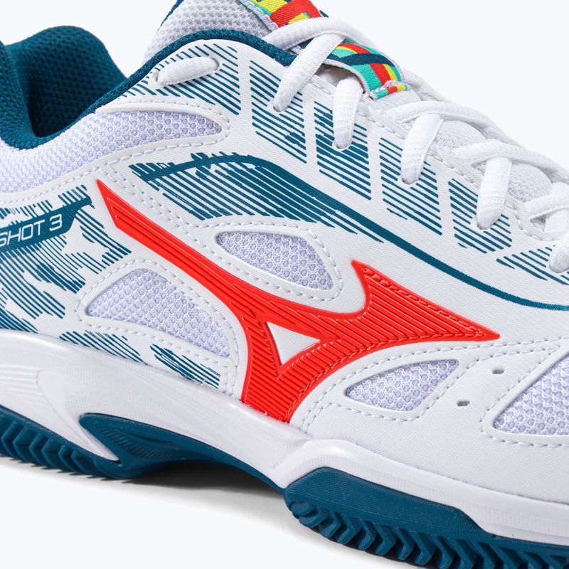 Scarpe da tennis da uomo Mizuno Breakshot 3 CC bianco 61GC2125 7