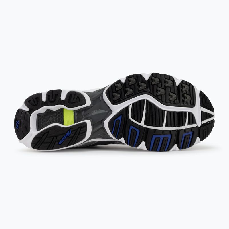 Scarpe da uomo Mizuno Wave Rider 10 bianco/argento/surf the web 4