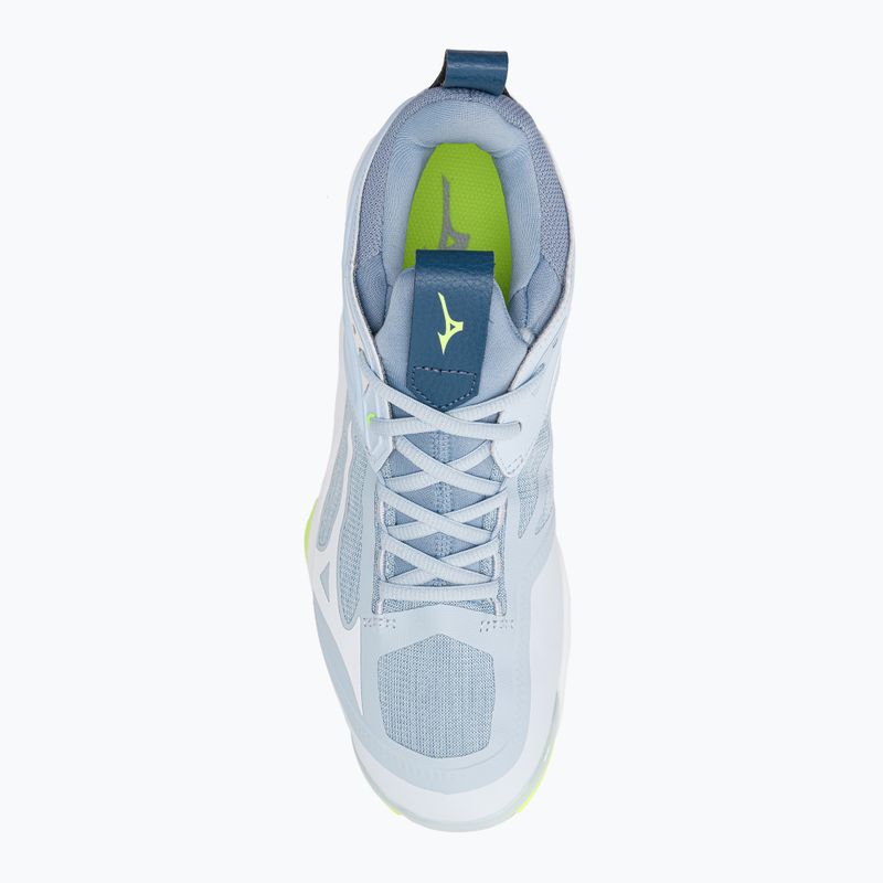 Scarpe da pallavolo donna Mizuno Wave Momentum 2 erica/bianco/neo lime 6