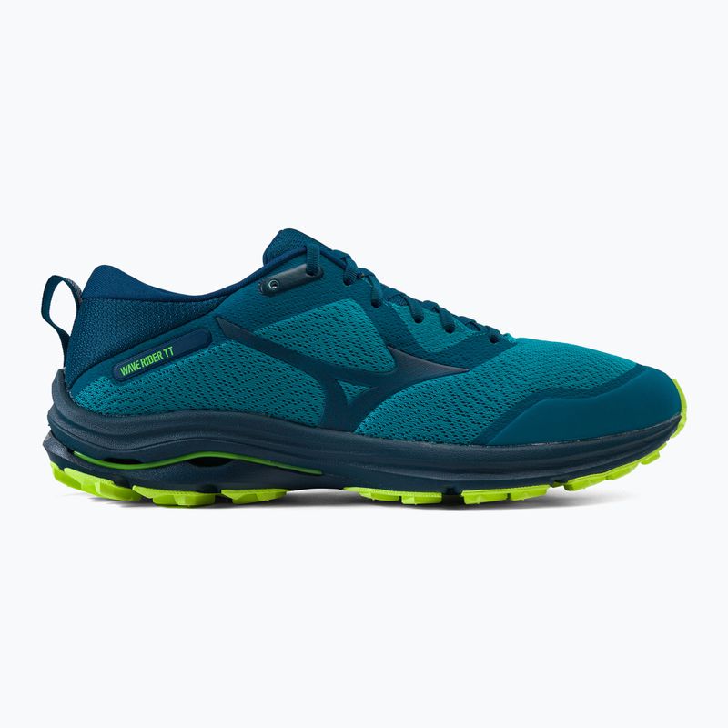 Scarpe da corsa da uomo Mizuno Wave Rider TT blu J1GC213284 2