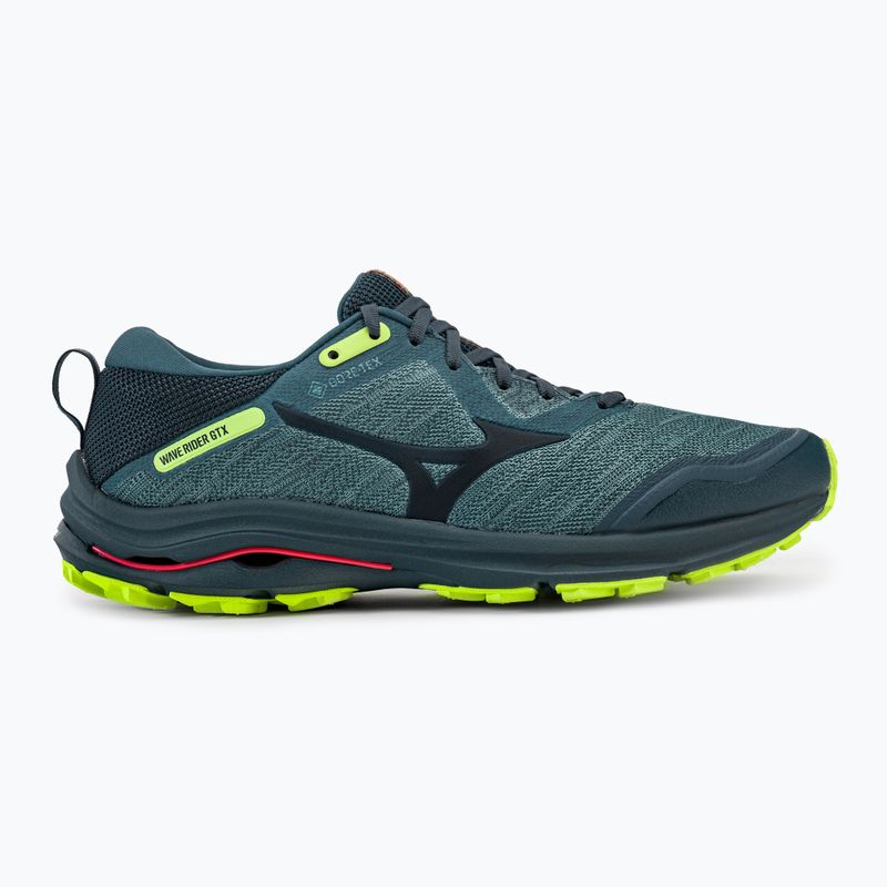 Scarpe da corsa da uomo Mizuno Wave Rider GTX blu J1GC217924 2