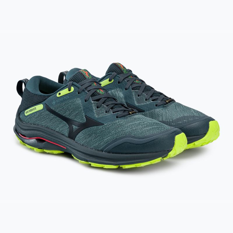 Scarpe da corsa da uomo Mizuno Wave Rider GTX blu J1GC217924 5