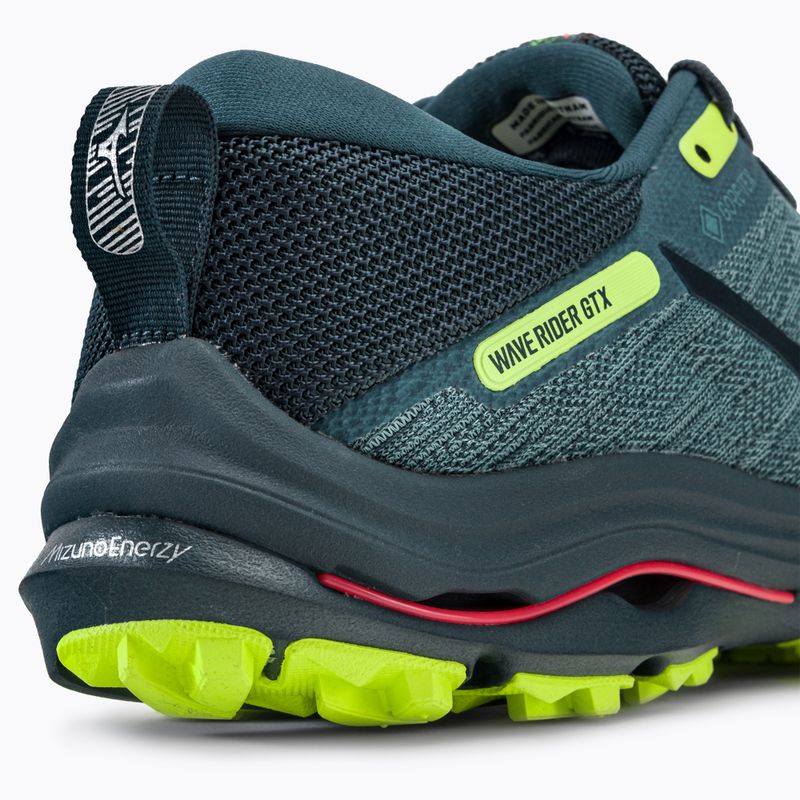 Scarpe da corsa da uomo Mizuno Wave Rider GTX blu J1GC217924 8