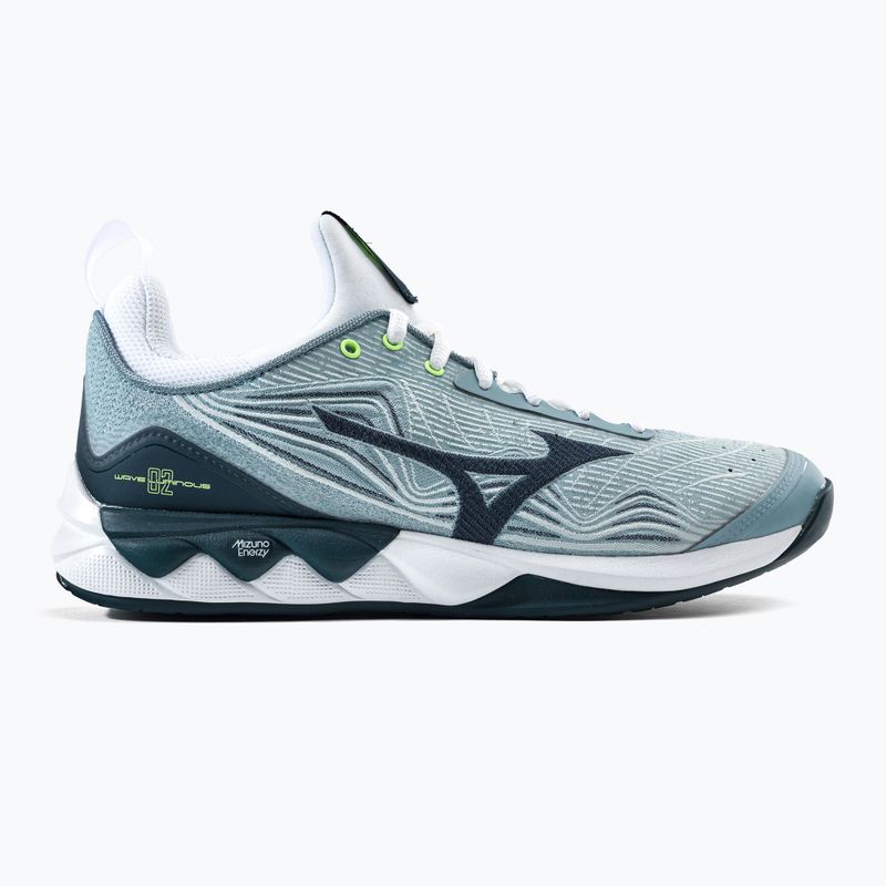 Scarpe da pallavolo da uomo Mizuno Wave Luminous 2 blu V1GA212038 2