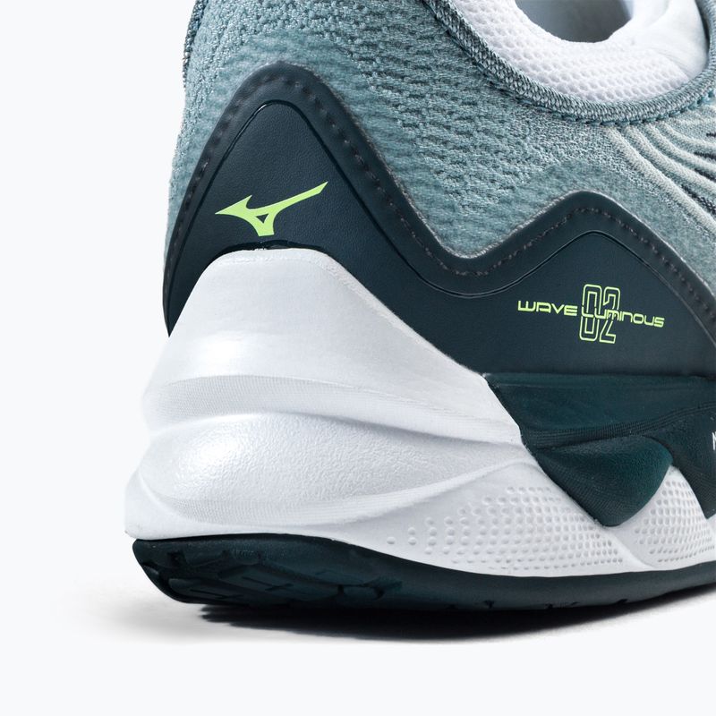 Scarpe da pallavolo da uomo Mizuno Wave Luminous 2 blu V1GA212038 7