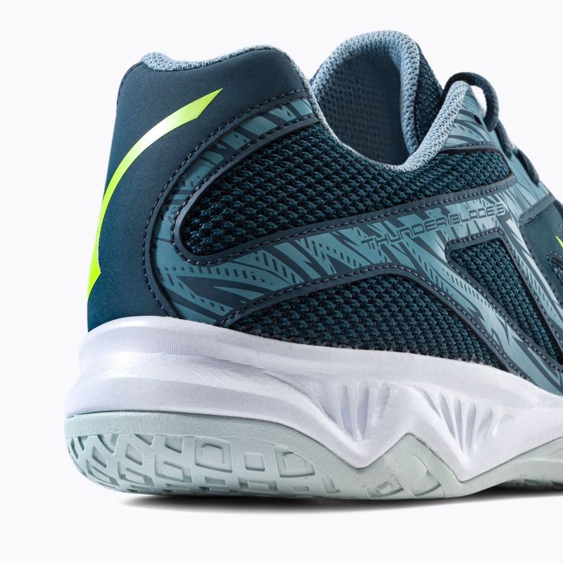 Scarpe da pallavolo uomo Mizuno Thunder Blade 3 blu V1GA217038 7