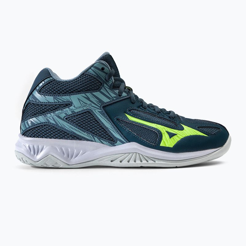 Scarpe da pallavolo uomo Mizuno Thunder Blade 3 Mid blu V1GA217538 2
