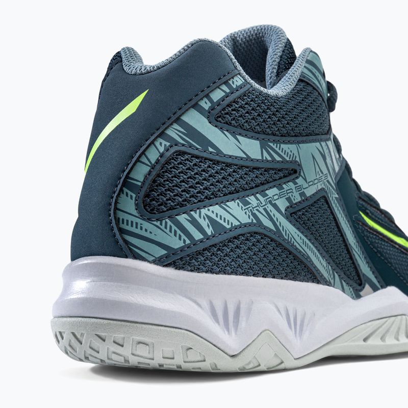 Scarpe da pallavolo uomo Mizuno Thunder Blade 3 Mid blu V1GA217538 9