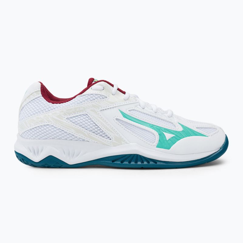 Mizuno Lightning Star Z6 scarpe da pallavolo per bambini bianco V1GD210348_34.0/2.0 2