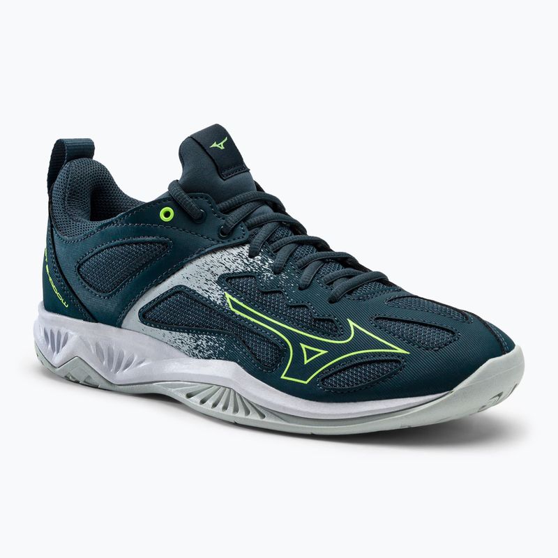Scarpe da pallamano da uomo Mizuno Ghost Shadow verde X1GA218038