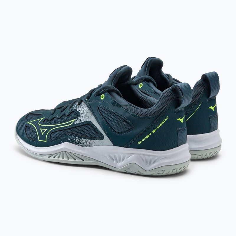 Scarpe da pallamano da uomo Mizuno Ghost Shadow verde X1GA218038 3