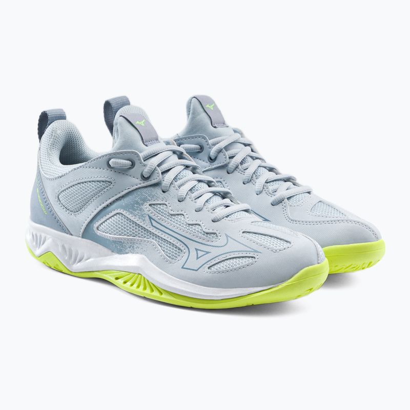 Scarpe da pallamano donna Mizuno Ghost Shadow grigio X1GB218002_37.0/4.5 5