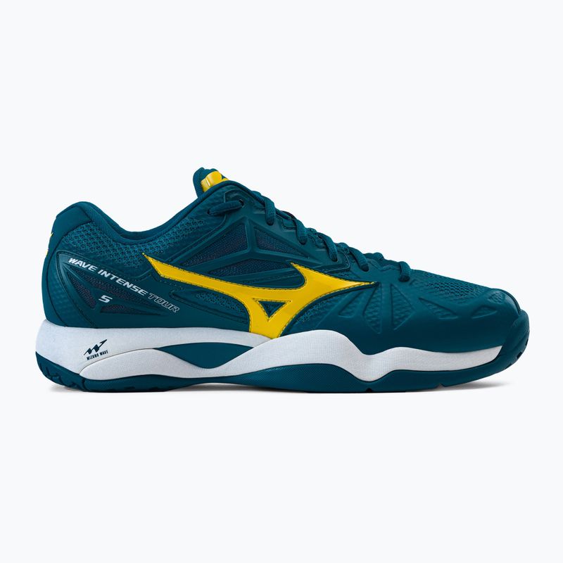 Scarpe da tennis da uomo Mizuno Wave Intense Tour 5 AC blu 61GA190030 2