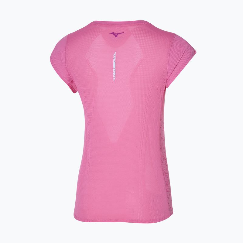 Maglietta da corsa da donna Mizuno Aero Tee wild orchid 4