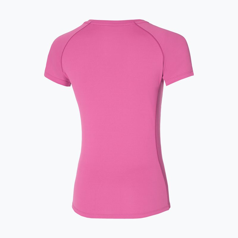 Maglietta da corsa da donna Mizuno Sun Protect Tee orchidea selvatica 2