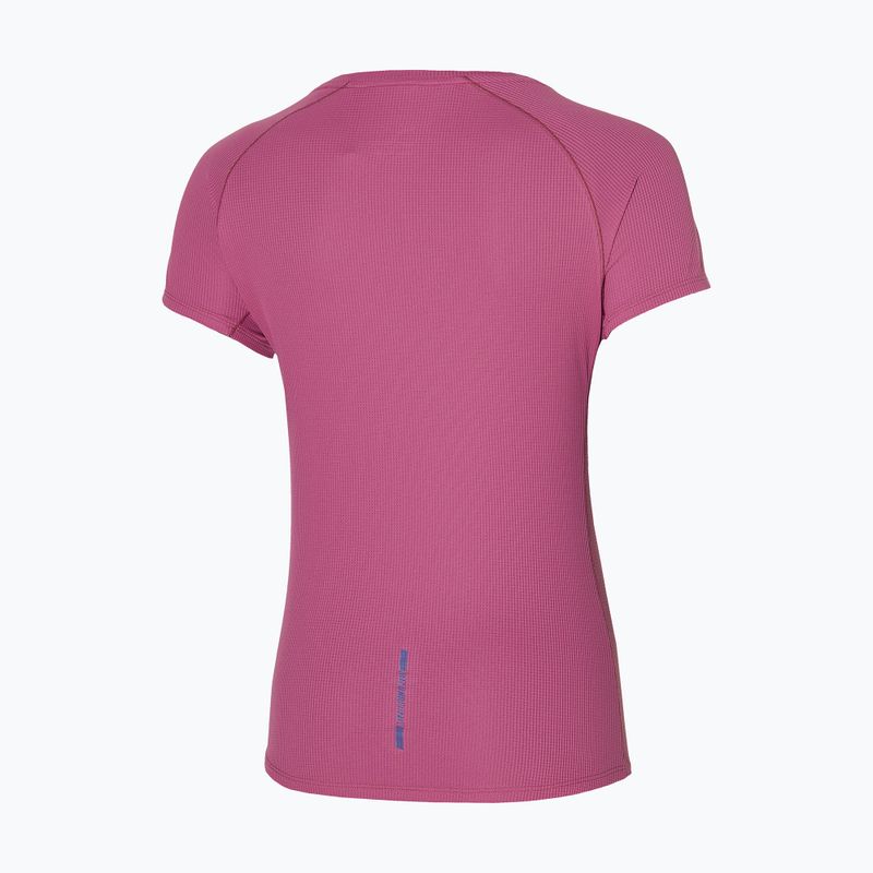 Maglietta da corsa da donna Mizuno Dryaeroflow Tee magenta haze 2