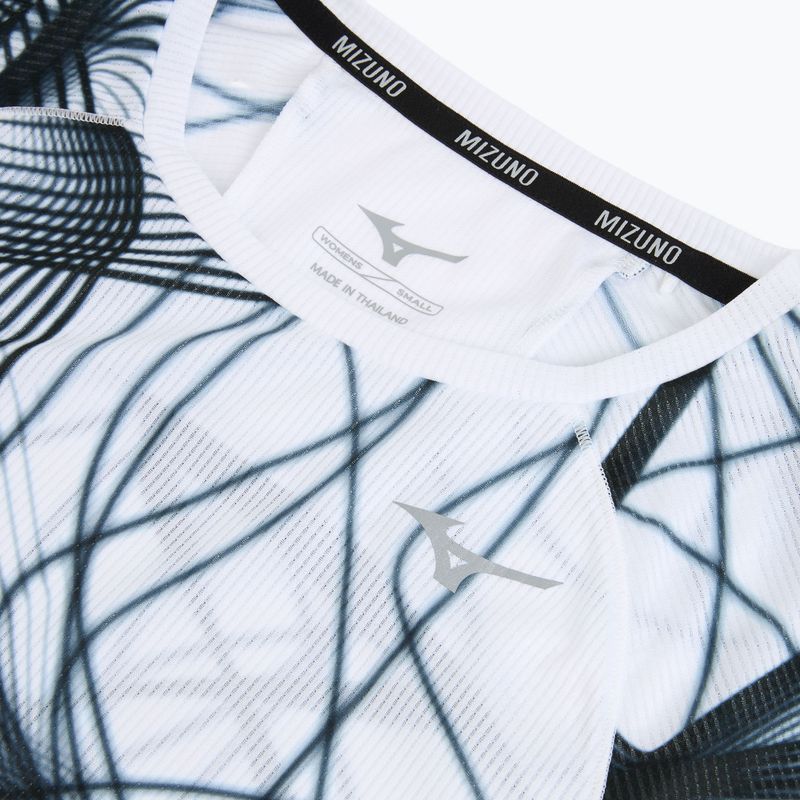 Maglietta da corsa da donna Mizuno bianca 3