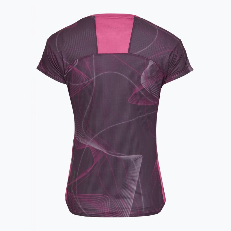 Maglietta da corsa da donna Mizuno Aero Tee gape wine 2