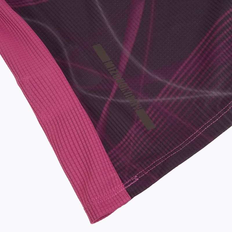 Maglietta da corsa da donna Mizuno Aero Tee gape wine 4