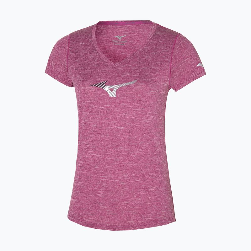 Maglietta da corsa da donna Mizuno Impusle Core RB Tee magenta haze