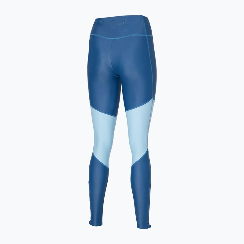 Leggings da corsa da donna Mizuno Core Long copen blue 2