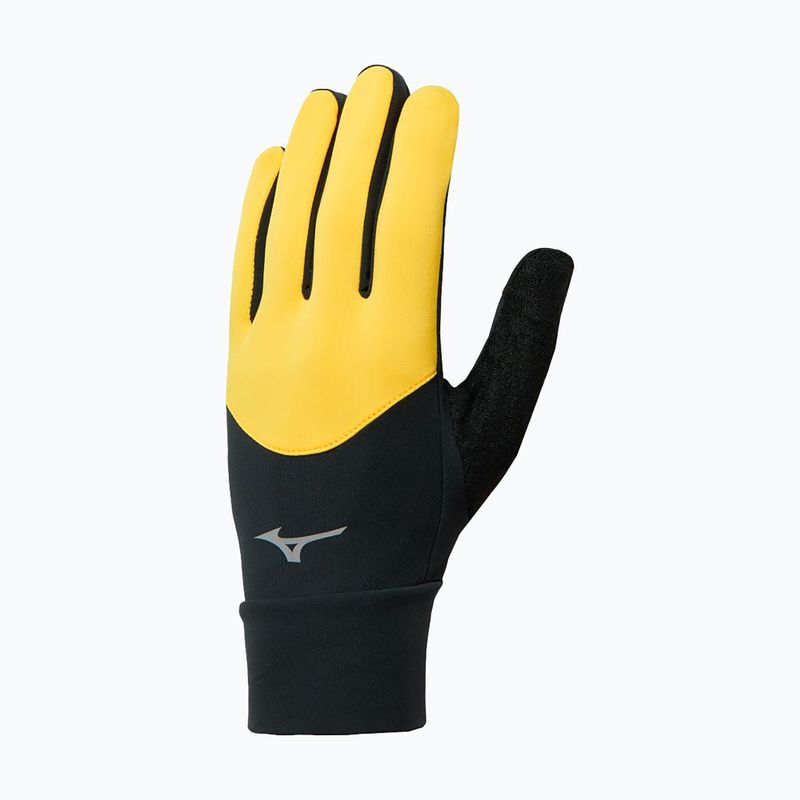 Guanti da corsa Mizuno Warmalite giallo corsa 5