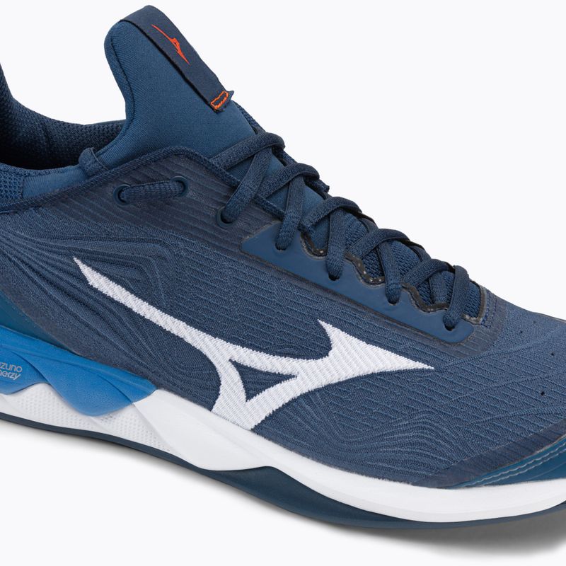 Scarpe da pallavolo da uomo Mizuno Wave Luminous 2 blu V1GA212021 7