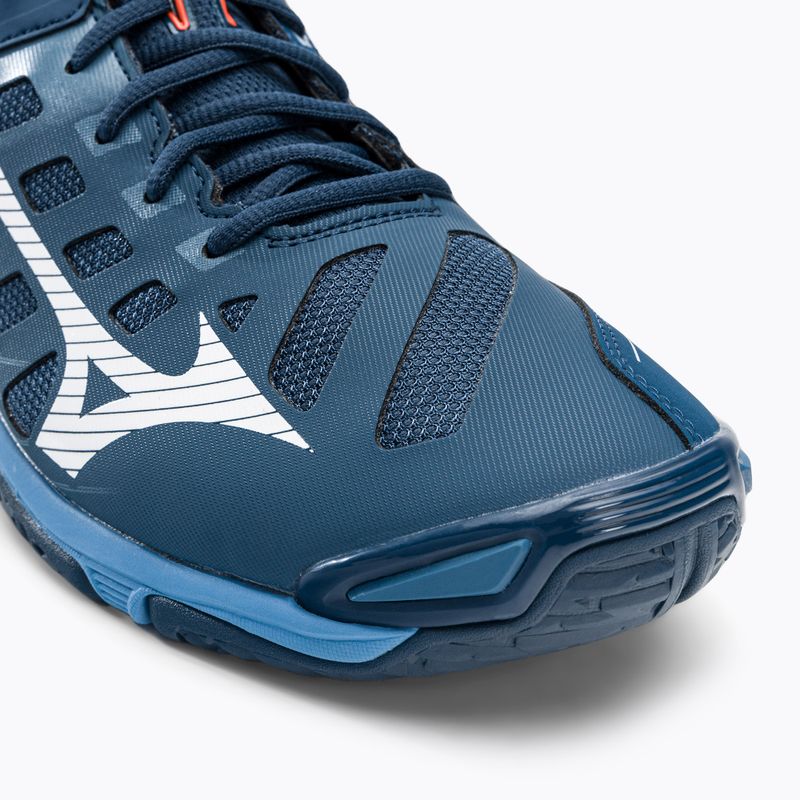 Scarpe da pallavolo da uomo Mizuno Wave Voltage blu navy V1GA216021 8